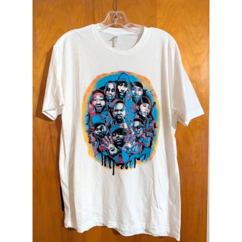 Wu-Tang Clan Group T-shirt Size Large